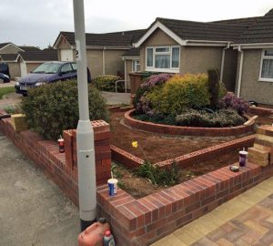 garden wall Landscaping Plymouth